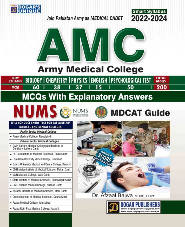 AMC Admission 2024 Army Medical College