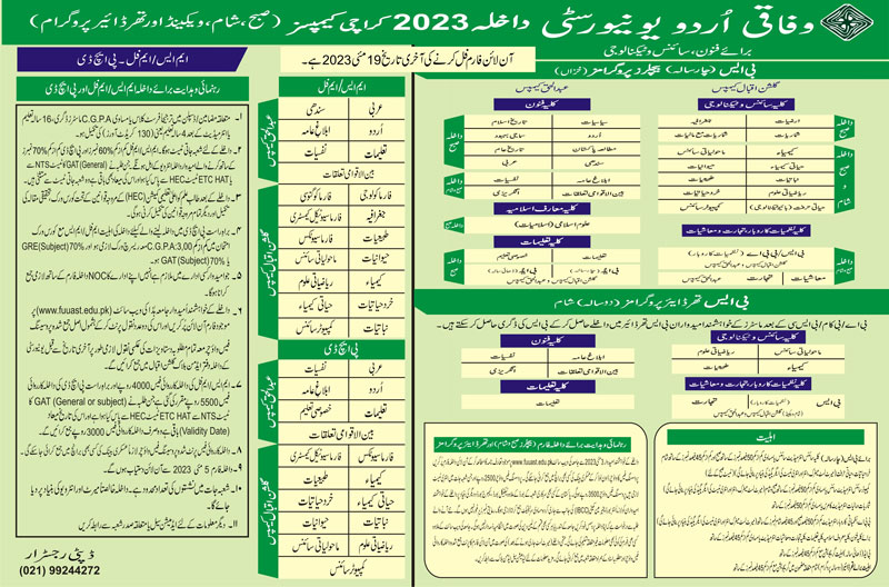 Federal-Urdu-University-Admissions-2023-Morning,-Evening