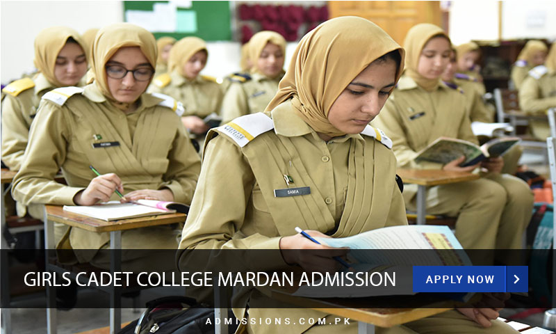 Cadet College Mardan Admission for boys & Girls 2023 - 2024