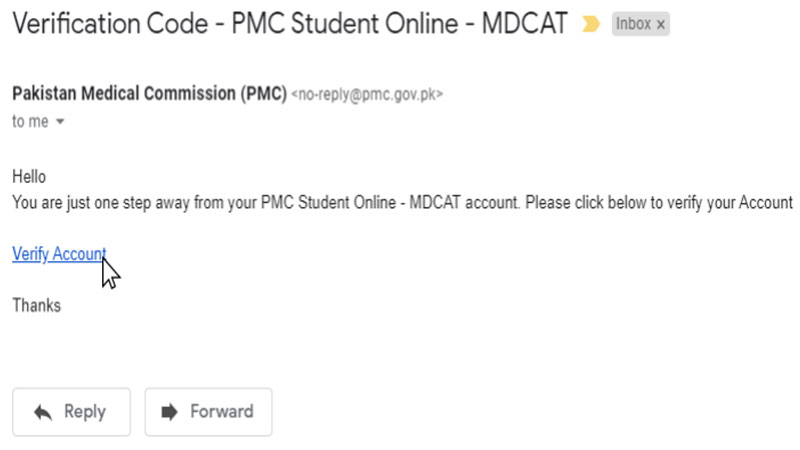 MDCAT Registration 2024 PMC