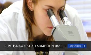 PUMHS-Nawabshah-Admission-2023