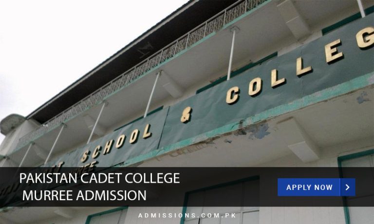 Pakistan Cadet College Murree Admission