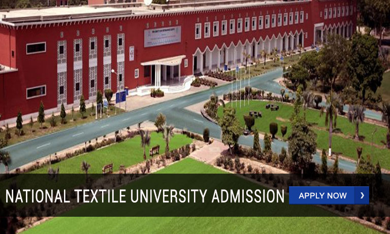 NTU Faisalabad Admission 2023 Apply Online