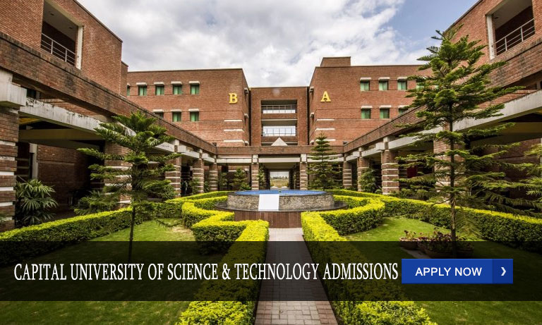 Capital University of Science & Technology Admission