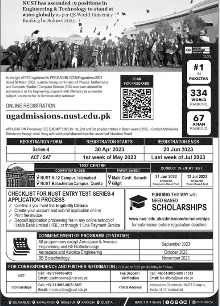 College of Aeronautical Engineering, Risalpur Admission 2023