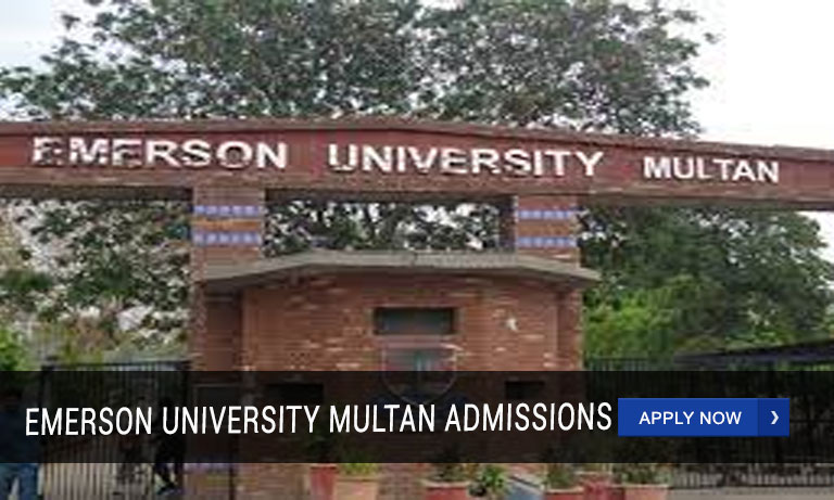 Emerson University Multan Admission 2023