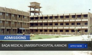 Baqai Medical University/hospital Karachi