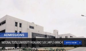 National Textile University Faisalabad Sub Campus Karachi