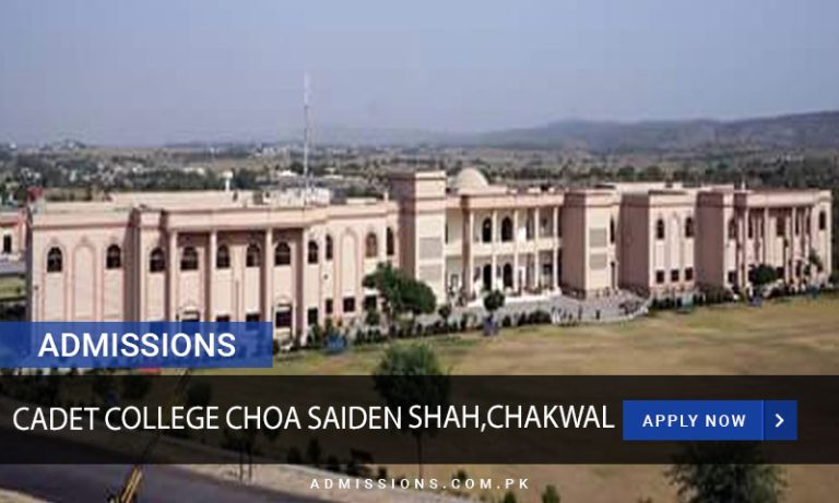 Cadet College Choa Saiden Shah,Chakwal