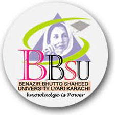 Benazir Bhutto Shaheed University Lyari Karachi logo