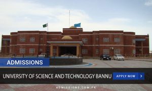 University of Science & Technology Bannu Admission 2024