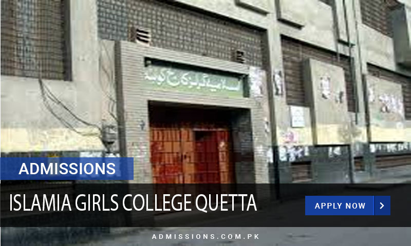 Islamia Girls College Quetta Admission 2024