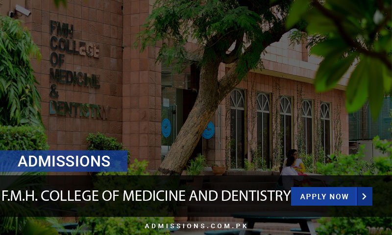 FMH College of Medicine and Dentistry Admission 2024